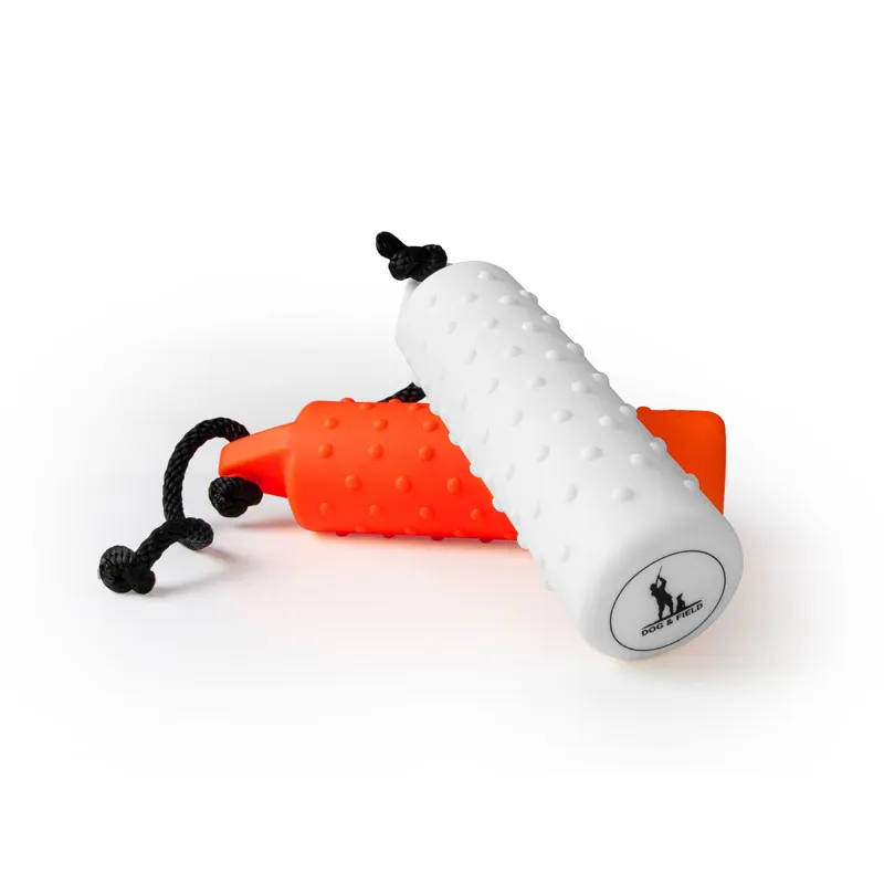 Dog And Field Easy Grip Water Dummy in Orange-2