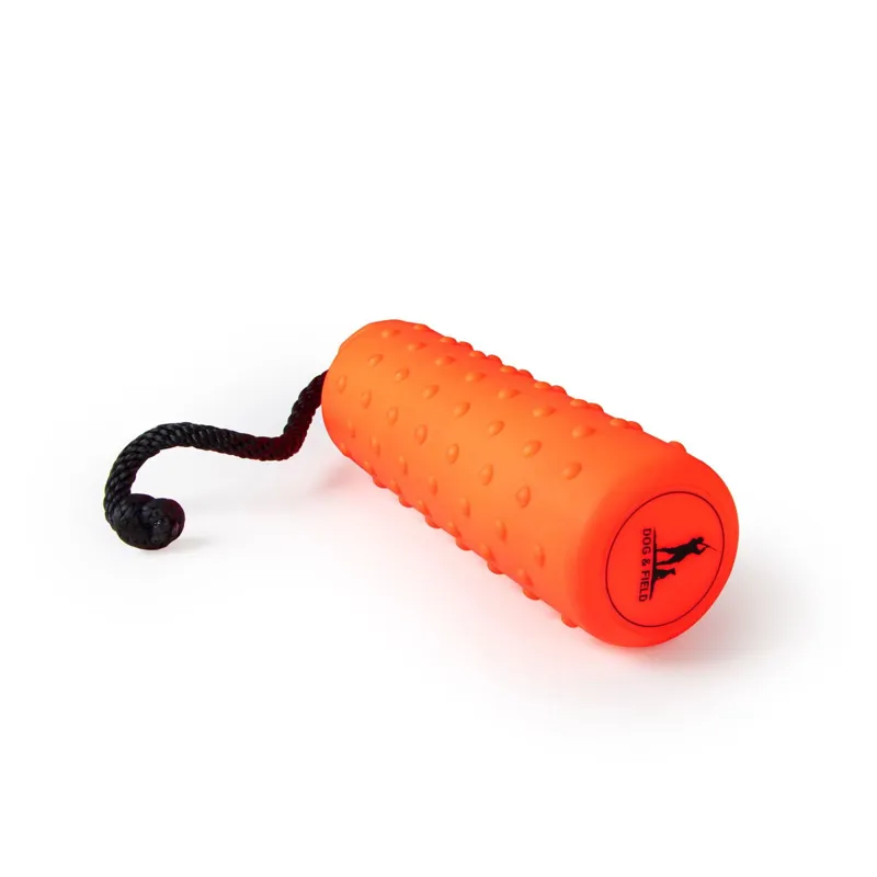 Dog And Field Easy Grip Water Dummy in Orange-1