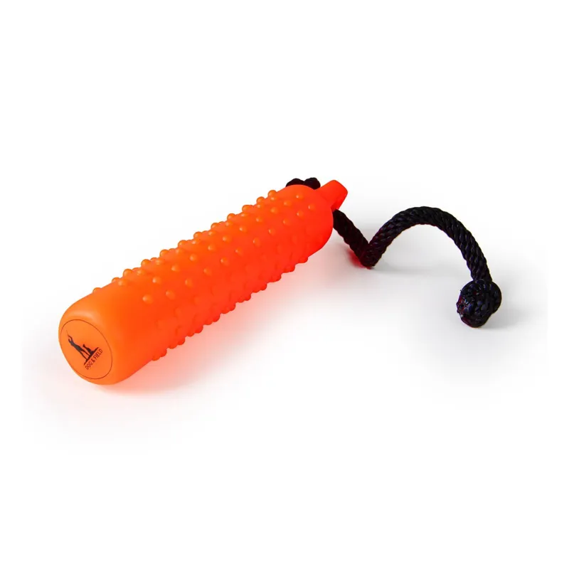Dog And Field Easy Grip Water Dummy in Orange