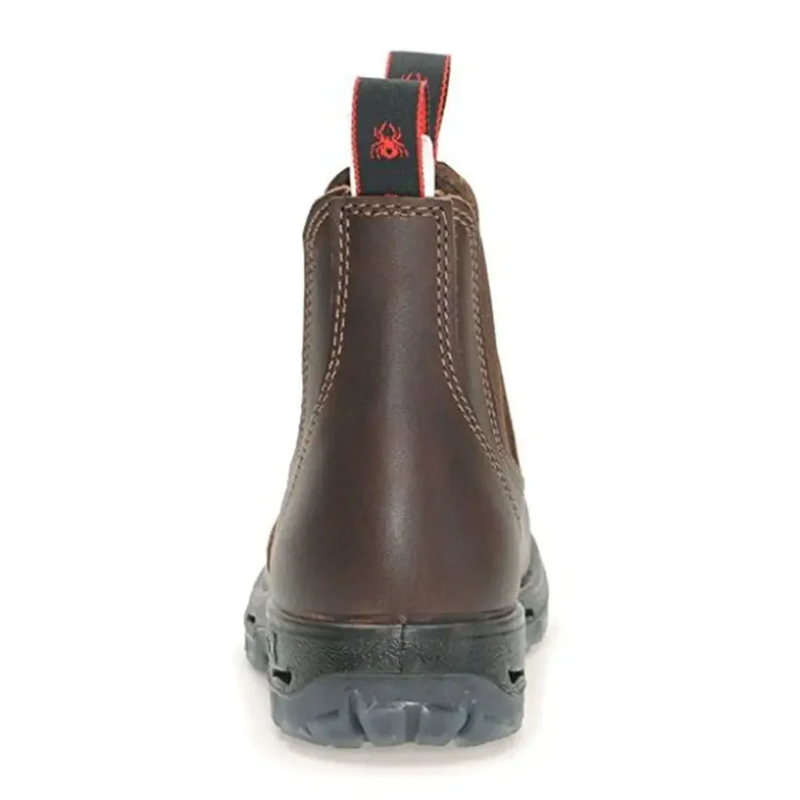 Redback Bobcat Soft Toe Boots in Jarrah Brown-2