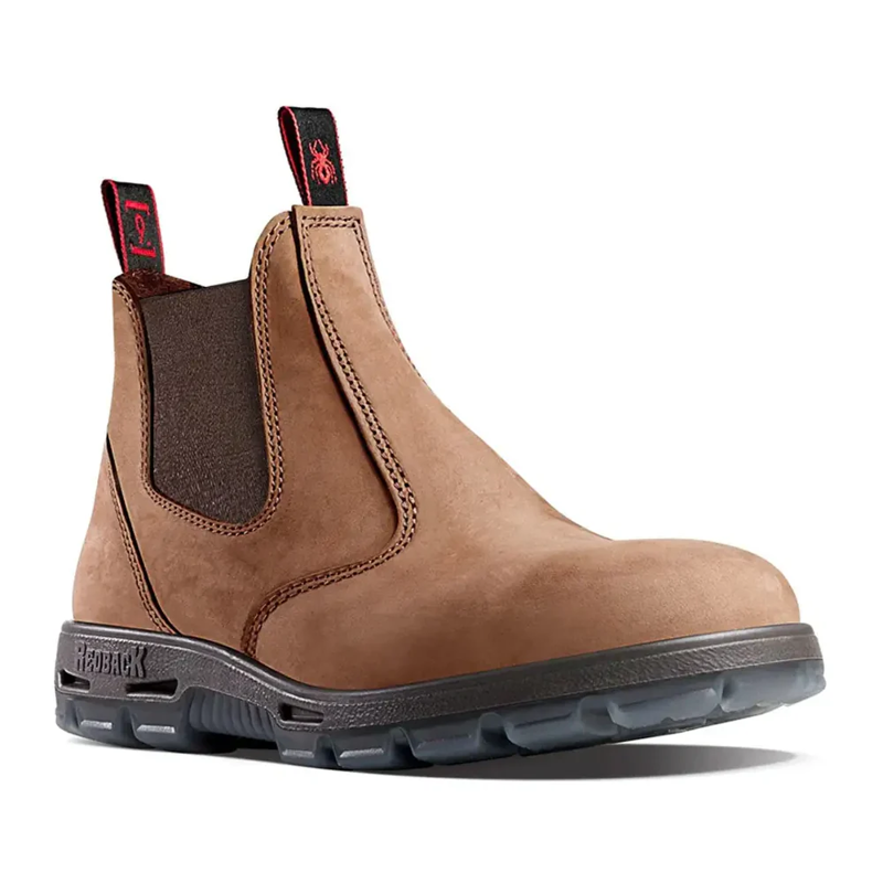 Redback Bobcat Soft Toe Boots in Crazy Horse Brown