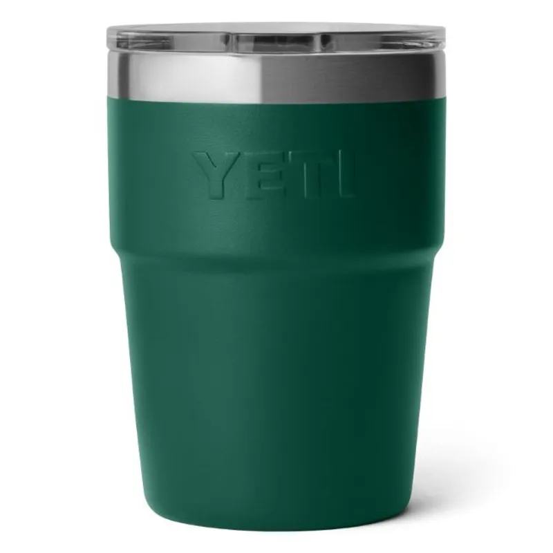 YETI Rambler 16oz Stackable Cup - Black Forest Green